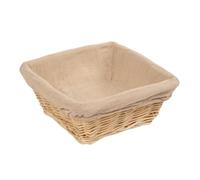 Olympia Wicker Square Basket - Includes Removable Liner with Drawstring