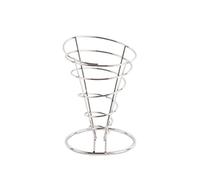 Olympia Wire Chip Cone Silver