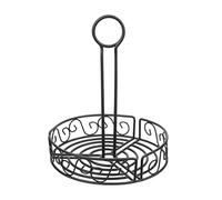 Olympia Wire Condiment Holder Black 235X195mm Caddy Rack for Better Experience (Pack of 6)