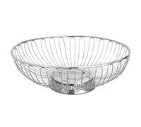 Olympia Wire Fruit Bowl 90X255mm Stainless Steel Kitchen Dish for Fruits and Breads