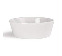 Olympia Y135 Whiteware Miniature Circle, White, 75mm, Pack of 12