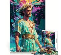 Olympian Elegance︰ Poseidon's Tranquil Reign Jigsaw Puzzle for Teenagers 1000 Pieces Memory Boost Indoor Play Image Assembly (50x75cm)