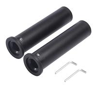 Olympic Adapter Sleeve (2 PCS), Converts 1" Standard Weight Plate Posts to 2" Olympic Weight Plate Posts, Suitable for 1" Standard Barbell Bars, Heavy Duty Nylon and Removable end Cap