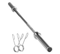 Olympic Barbell 180 cm Chrome Steel Diameter 50 mm Olympic Bar Olympic Bar Weight Free Training Bar