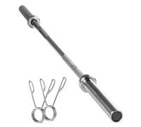 Olympic Barbell 180 cm Chrome Steel Diameter 50 mm Olympic Bar Olympic Bar Weight Free Training Bar