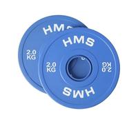 Olympic Bumper Plate 2x2kg Blue HMS CBRS20