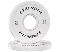 Olympic Change Weight Plates Set, 2-inch Premium Steel Rubber Precision Fractional Weight Plates (1.25/2.5/5lb), for Weightlifting and CrossFit Training (1.25 LB x2)