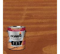 Olympic Maximum 1 gal. Redwood Semi-Transparent Exterior Ready to Use Stain and Sealant in One Low VOC