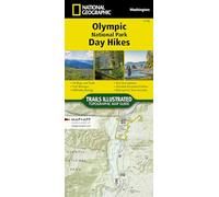 Olympic National Park Day Hikes Map - 1716 | National Geographic Topographic Map Guide | Waterproof, Tear-Resistant | Hiking Trails with Elevation, Mileage & Difficulty