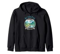 Olympic National Park | Washington | Outdoor Hiking Zip Hoodie
