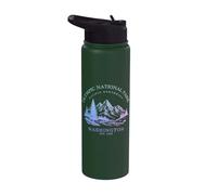 Olympic National Park Washington PNW Stainless Steel Insulated Water Bottle