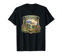 Olympic National Park Washington Wildlife Novelty Souvenir T-Shirt