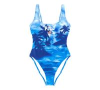 Olympic One-piece Swimsuit - female - Polo Ralph Lauren - Swimsuits - Blue - M - Swimwear M