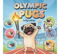 Olympic Pugs: Cute & Simple Coloring Book for Sports Lovers