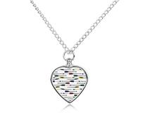 Olympic Rowing Oars Custom Urn Necklace for Ashes Heart Keepsake Pendant Jewelry Memorial Cremation
