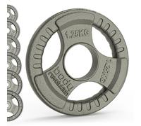 Olympic Tri Grip Cast Iron Weight Plates Pairs Sets 2 x 2.5kg
