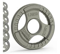 Olympic Tri Grip Cast Iron Weight Plates Pairs Sets 2 x 5kg