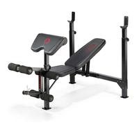 Olympic Weight Bench Leg Developer Adjustable Bicep Pad Extra Wide Marcy BE5000