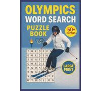 Olympics Word Search Puzzles: Word Search Puzzles with Easy to Read Print about Olympics, Fan Support, Winter Sports and More | 6X9 inches, 110 pages ... Gift for Vacations, Holidays and Relaxation