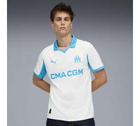 PUMA Olympique Marseille 2025/26 Home Shirt - White - Mens XXL