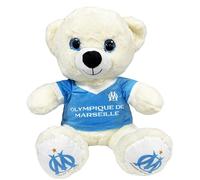 OLYMPIQUE DE MARSEILLE Om Bear Soft Toy - 35 cm - Official Collection