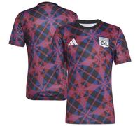 Olympique Lyon adidas Pre Match Shirt - Black