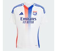 adidas Kids Olympique Lyonnais 24 25 Home Jersey Kids White