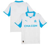 PUMA Olympique Marseille 2025/26 Home Shirt - White - Mens XXL