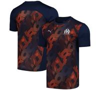 Puma Olympique De Marseille Pre Match Shirt 2024 2025 Adults L Blue