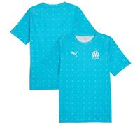 Puma Olympique Marseille 25/26 Pre Match Short Sleeve T-shirt Blue M Men