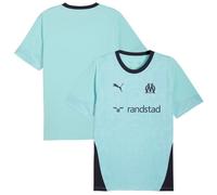 Olympique Marseille Puma Football Training T-Shirt Adult Blue
