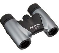 Olympus 10x21 RC II Binocular - Compact, Ultra-light, 10x Magnification, UV Protection, Ideal for Travel, Hiking & Outdoor Adventures, in ag - Silver
