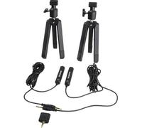 Olympus 145059 Microphone - Microphones (20-20000 Hz, Omnidirectional, 1.9 Ohm, Wired, 2.44 m, 9 V)