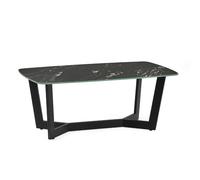 Julian Bowen Olympus Coffee Table - Black Marble, Black