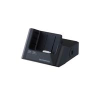 Olympus CR-21 Black Docking Station for DS-9500, DS-9000, DS-7000, DS-3500 with USB, LAN, Ethernet, Hands-free Dictation, Fast Charging