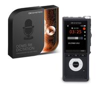 OM SYSTEM DS-2700 Professional Digital Voice Recorder - Stereo Microphones, 2GB Internal Memory, SD Expansion, Long Battery Life, DSS MP3 WAV WMA Recording, ODMS R8 Dictation Software Included