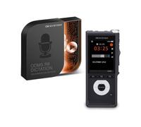 OM SYSTEM DS-2700 Professional Digital Voice Recorder - Stereo Microphones, 2GB Internal Memory, SD Expansion, Long Battery Life, DSS MP3 WAV WMA Recording, ODMS R8 Dictation Software Included