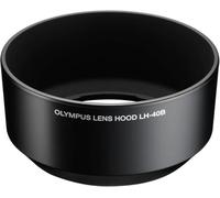 Olympus LH-40B Lens Hood for M.Zuiko Digital 45mm 1:1.8 Lens - Black | Genuine stylish accessory, keeps extraneous light from entering the lens on backlit shots, fitting finish