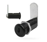 Olympus Lock 5-Disc Tumbler Cam Lock | Cascade Series 955 | 1-7/16” " Cylinder Length, Matte Black | Secure 5-Disc Tumbler Key System | Key Lock for Drawers, Cabinets, and Lockers