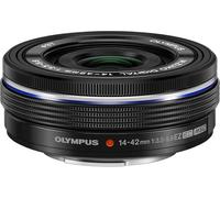 Olympus M.Zuiko Digital 14-42 mm F3.5-5.6 EZ Lens, Standard Zoom, Suitable for All MFT Cameras (Olympus OM-D & PEN Models, Panasonic G-Series), Black