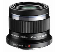 Olympus M.Zuiko ED 45mm f1.8 - Black