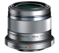 Olympus M.Zuiko Digital 45mm f1.8 Digital Lens - Silver