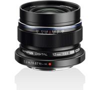 Olympus M.Zuiko Digital ED 12mm f/2 Lens Black