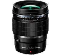 Olympus M.Zuiko Digital ED 17mm F1.2 PRO Lens for MFT Cameras, Black | Fast Wide Angle Prime with Smooth Bokeh, Weather Sealed for OM-D, PEN and Panasonic G, High Precision Autofocus