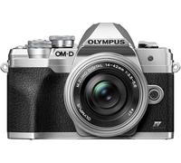Olympus OM-D E-M10 IV + 14-42mm EZ Pancake Lens (Silver)