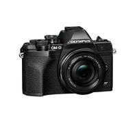 Olympus OM-D E-M10 Mark IV System Camera in black + 14-42mm EZ Lens in black