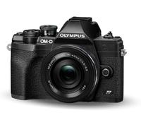 Olympus OM-D E-M10 Mark IV System Camera in black + 14-42mm EZ Lens in black