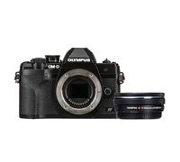 Olympus OM-D E-M10 Mark IV System Camera in black + 14-42mm EZ Lens in black