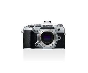 Olympus OM-D E-M5 Mark III Micro Four Thirds System Camera Housing, 20 MP Sensor, 5-Axis Image Stabilizer, Powerful Autofocus, Electronic OLED Viewfinder, 4K Video, Wi-Fi, Bluetooth, Silver
