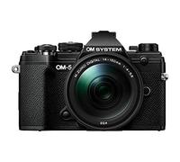 OLYMPUS OM SYSTEM OM-5 Mirrorless Digital Camera 14-150mm II Lens Kit Black